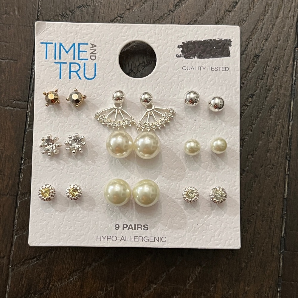 Multi Style Earring set